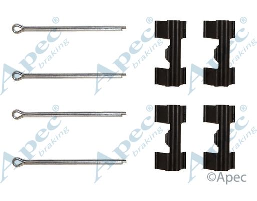 APEC BRAKING Комплектующие, колодки дискового тормоза KIT515